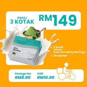 3 Kotak Susu Almas